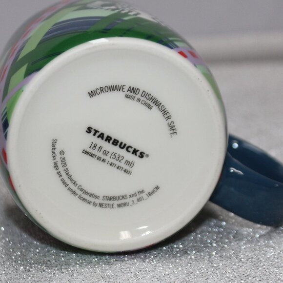 Starbucks 2020 Holiday Christmas Coffee Mug 18 oz - Picture 5 of 8